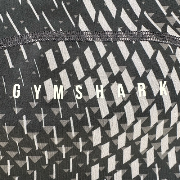Gymshark Sport Crop Tank Gray White Medium - Picture 9 of 9